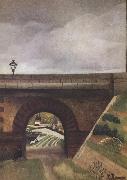 Henri Rousseau View from an Arch of the Bridge of Sevres painting